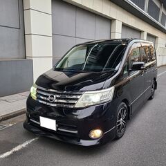 セレナ　ハイウェイスターVセレクション　H22　車検5/5　走行...