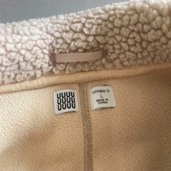 UNIQLO★ボアフリースブルゾン★Lサイズの画像