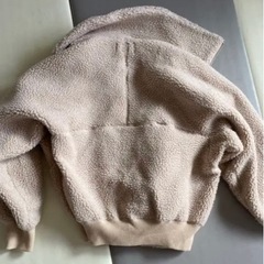UNIQLO★ボアフリースブルゾン★Lサイズの画像