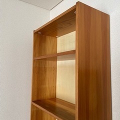 本棚　木製の画像
