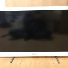 SONY 液晶デジタルテレビ32V 白　角度調節可能