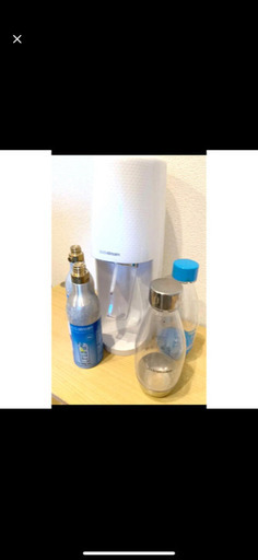 sodastreamミニデラックス　白　交換用シリンダー2本