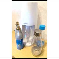 sodastreamミニデラックス　白　交換用シリンダー2本