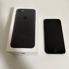 iPhone 7 128GB ブラック　SIMロック解除済