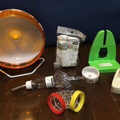 ★取引完了★ハムスター飼育グッズ一式（ルーミィのケージなど）の画像