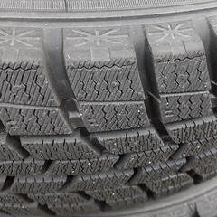 155 /65R13 スタッドレスタイヤ  アルミホイル付き4本セット GOODYEAR アイスナビ6の画像
