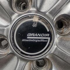 155 /65R13 スタッドレスタイヤ  アルミホイル付き4本セット GOODYEAR アイスナビ6の画像