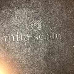 ★無料★黒のマフラー★フェルト生地★の画像