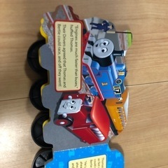トーマス　英語の車輪付き絵本の画像