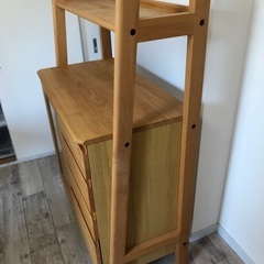 新品　キャビネット、小物入れ、棚の画像