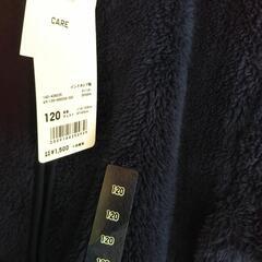 ユニクロファーリーフリースジャケット　H&M　120cmの画像
