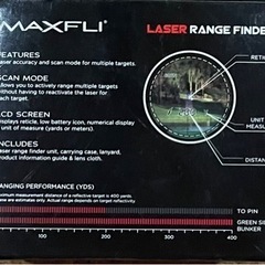 【値下げ】レンジファインダー　Maxfli G405 訳ありの画像