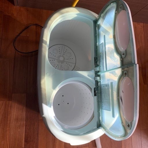 超小型2層式、一人暮らし洗濯機