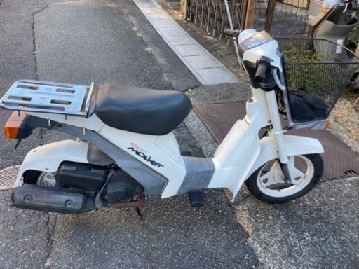 【スズキ　モレ】50cc リヤタイヤ新品❗️2ストエンジン、絶好調❗️若林自転車　浜大津店　SALE中❗️