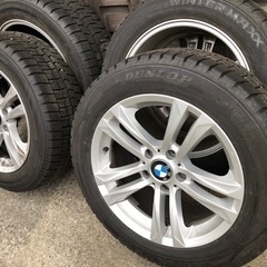 冬用タイヤ　225 55/17 ダンロップ　8部山　BMW17イ...