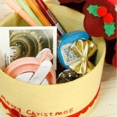 手芸セット ハンドメイド うさぎ　クリスマス手作りケーキキットの画像