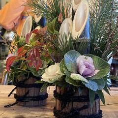 門松作り体験🎍&プチクリスマス会🎅