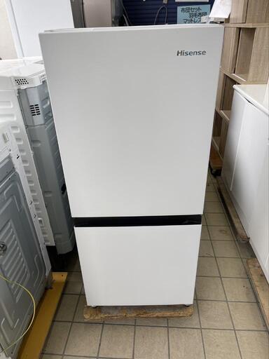★【ハイセンス】2ドア冷蔵庫  2021年製❗  135L  ［HR-D1304］【3ヶ月保証★発送に設置込】自社配送時代引き可※現金、クレジット、スマホ決済対応※