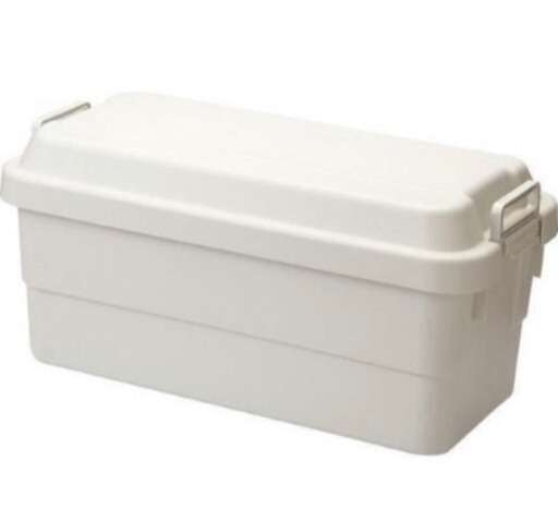 無印良品 頑丈な収納BOXホワイト 約幅780×奥行390×高さ370mm