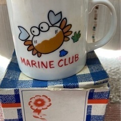 マグカップ カニ柄 マリン