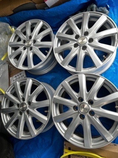 15インチ 中古アルミホイール weds製 4本 プリウス　ウィッシュ他
