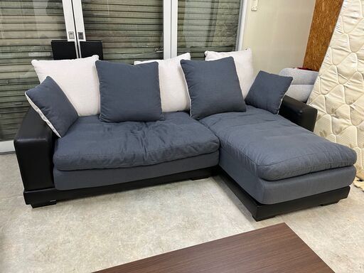 ★カウチソファ★ニトリ L字ソファ 家具 ソファ ゆったり リビング