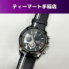 超美品 LIGE メンズ腕時計 クロノグラフ ブラック 1853...