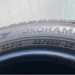 ヨコハマ　アイスガード　155/80R14 4本　バリ溝　2018年製の画像