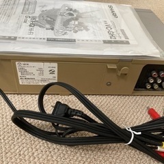 VHSビデオデッキ　SHARP VC-GH2の画像