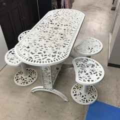 取引場所　南観A  2212-352 ガーデンテーブル　チェア4...
