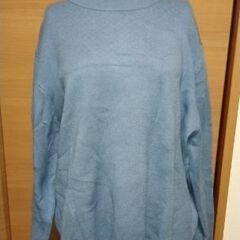 洗えるニット☆ BLUE  ①