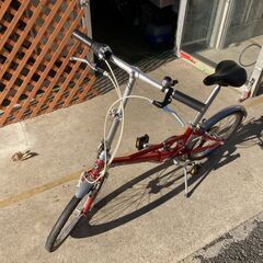 【愛品倶楽部柏店】DAHON ダホン Impulse インパルス 2004年モデル ２０インチ ７段ギア 折りたたみ自転車 赤の画像