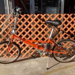 【愛品倶楽部柏店】DAHON ダホン Impulse インパルス 2004年モデル ２０インチ ７段ギア 折りたたみ自転車 橙の画像