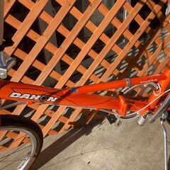 【愛品倶楽部柏店】DAHON ダホン Impulse インパルス 2004年モデル ２０インチ ７段ギア 折りたたみ自転車 橙の画像