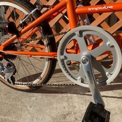 【愛品倶楽部柏店】DAHON ダホン Impulse インパルス 2004年モデル ２０インチ ７段ギア 折りたたみ自転車 橙の画像
