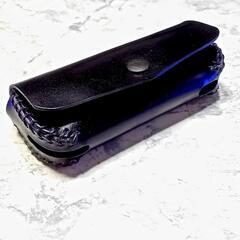 ●栃木レザー●ハンドメイド IQOS ILUMA レザーケースの画像