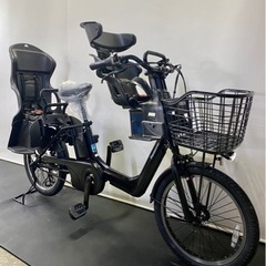 関東全域送料無料 業界最長12ヶ月保証付き 電動自転車　パナソニック　ギュットアニーズ　新型　20インチ 16ah 黒色
