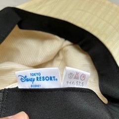 ディズニーリゾートで購入　帽子　汚れありの画像
