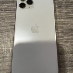 【美品】iPhone11pro 本体 シルバー SIMフリー 64GBの画像