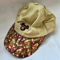 ディズニーシー　迷彩柄帽子　汚れあり