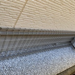 外構フェンス　4m分の画像