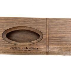 【レガストック川崎本店】【未使用】Juglans sieboldiana ウォールナット ティッシュケースの画像