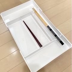 【ほぼ新品】便利なカトラリー収納 キッチンケース　ニトリの画像