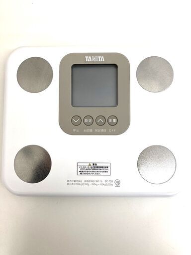 【レガストック川崎本店】【動作確認済み】タニタ体組成計 BC-759-WH 2021年製
