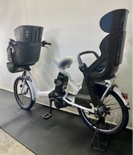 関東全域送料無料 保証付き 電動自転車 ブリヂストン ビッケポーラー 20インチ 13.2ah パワフル 白