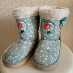 キッズ ブーツ ディズニー アナ雪 アリエル  女の子