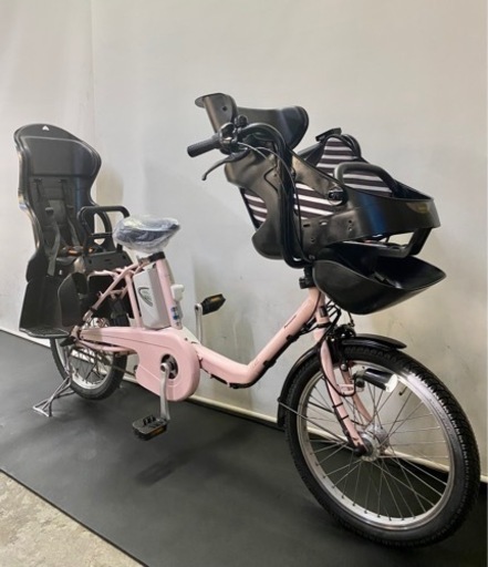 関東全域送料無料 保証付き 電動自転車 パナソニック ギュットミニ 20インチ 8.9ah 3人乗り