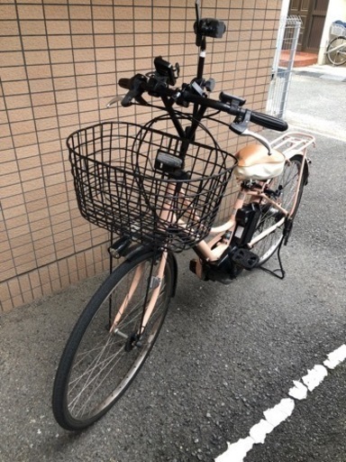可愛いピンクのアシスト自転車♡値下げ中