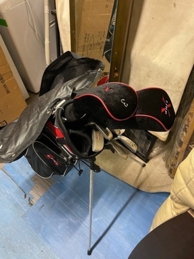 キャディバッグ　フルセット　XLine ドライバー〜ウェッジ