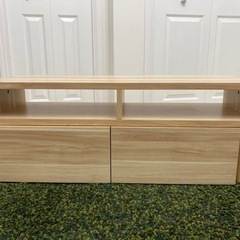 【お譲り先決定済み】テレビ台　引き出し付き　ローボード　enkelの画像